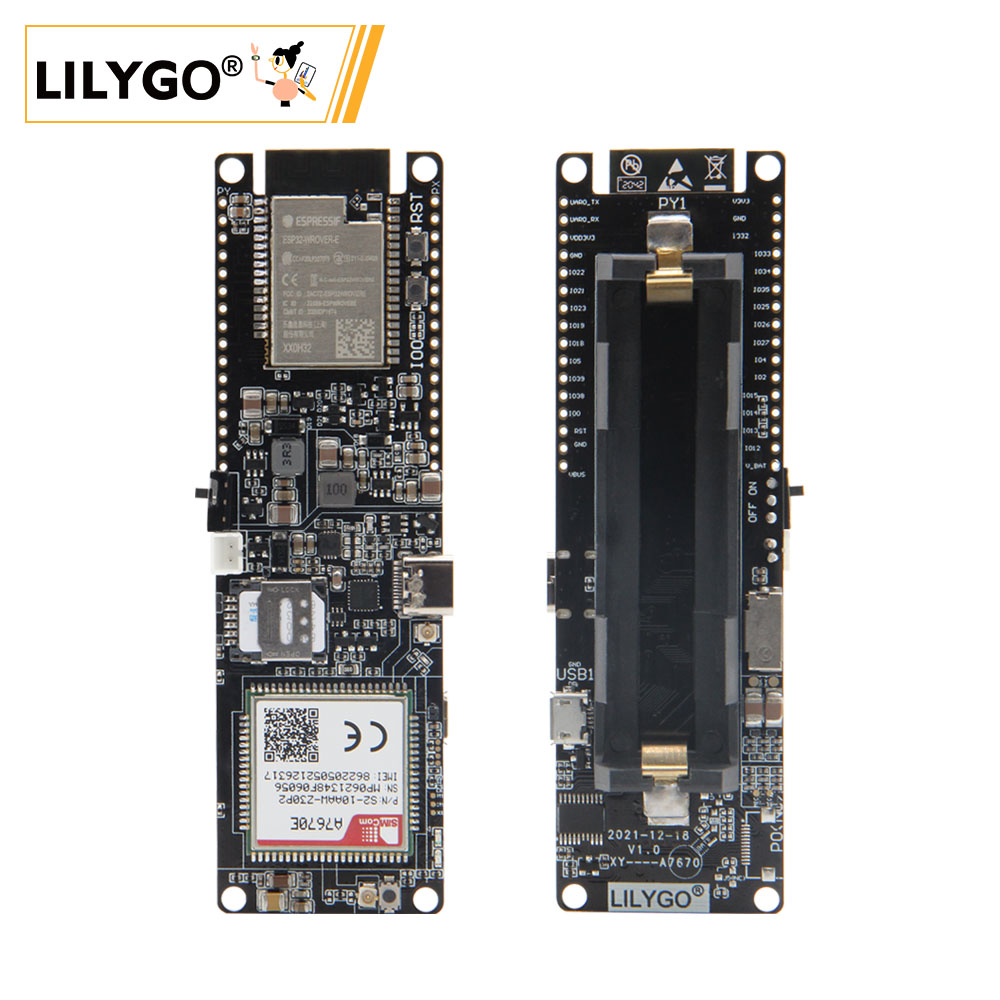 Smart Home Esp32 - LILYGO® TTGO T-A7670G/E/SA R2 4G 개발