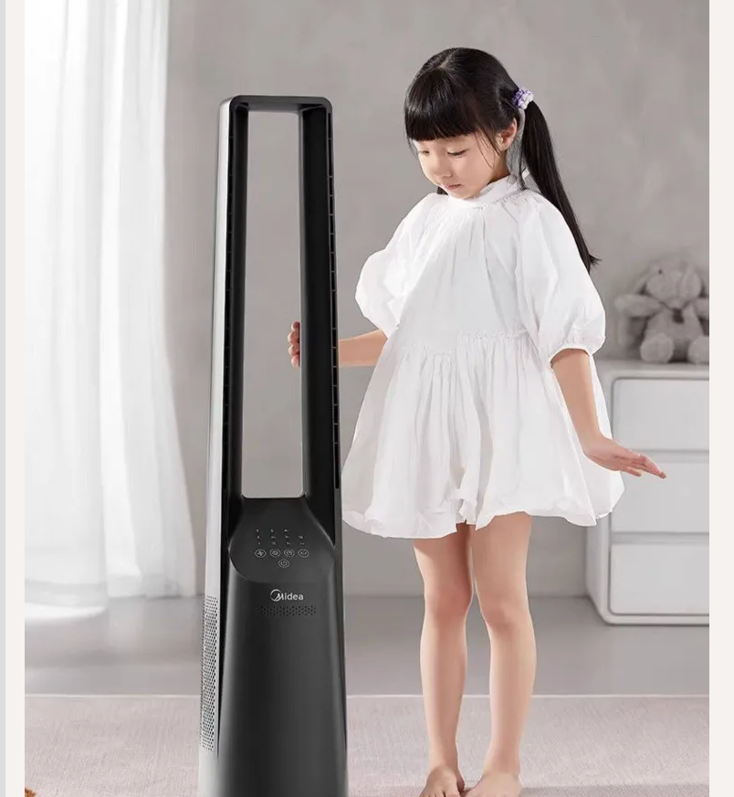Smart Home Midea - 220V 미디어 블레이드리스 팬 타워 팬