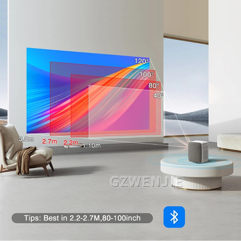 Smart Home Theater - H6 미니 프로젝터 LED 1080P 풀