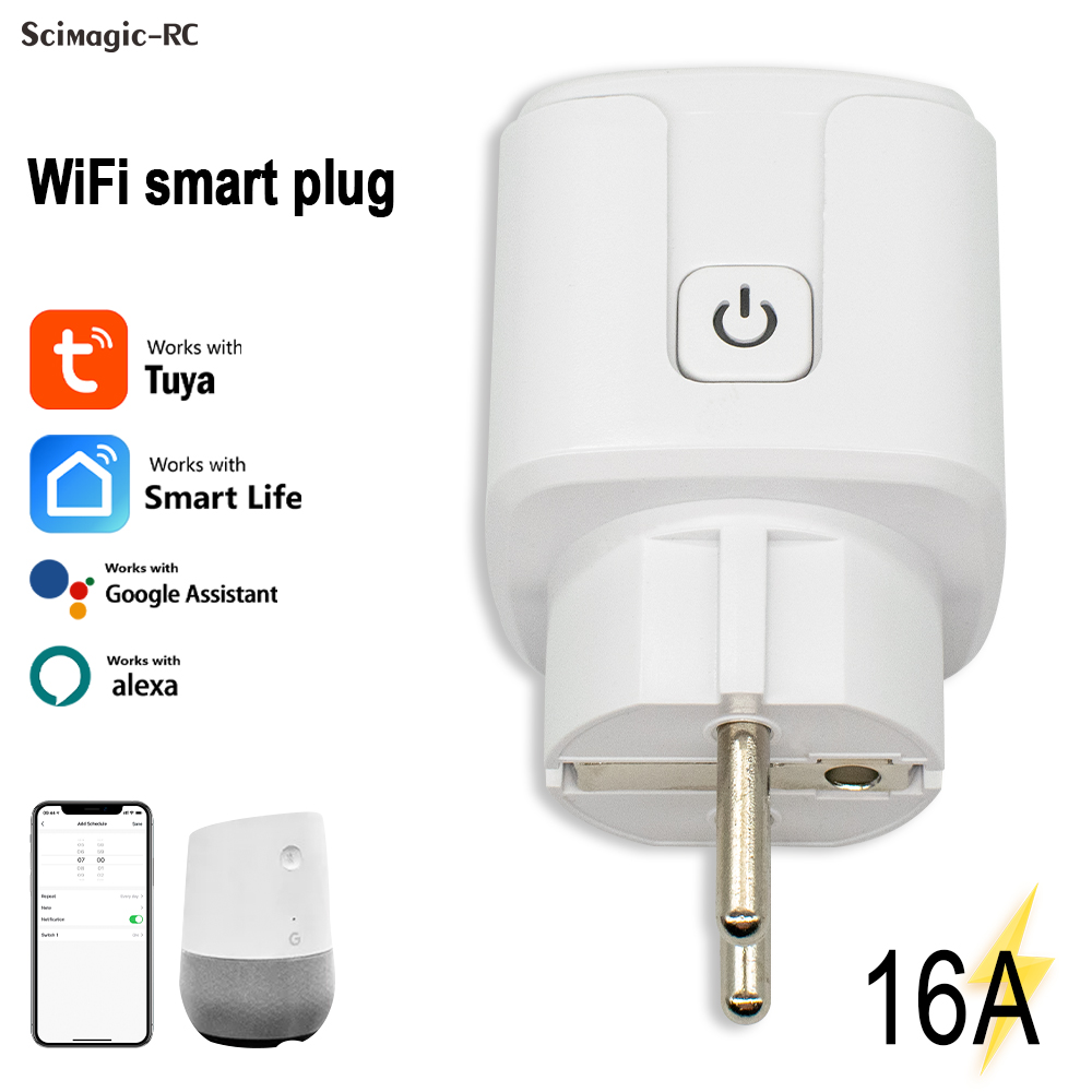 Smart Home Monitoring - 투야 스마트 플러그 WiFi 소켓 16A