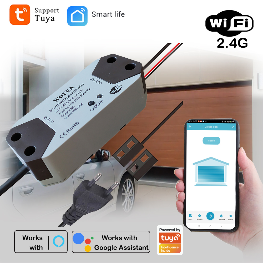 Smart Home Registration - 스마트 차고 문 오프너 컨트롤러, EU