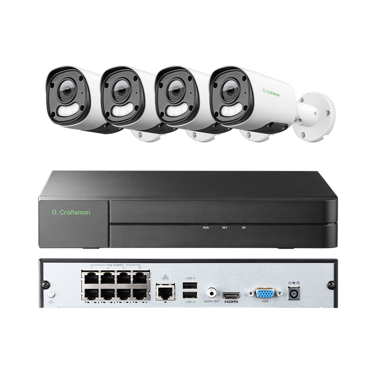 Security Ip Camera - 2026 GAU-YUFD-M8SS-K4 Gcraftsman 4K 8MP 컬러뷰