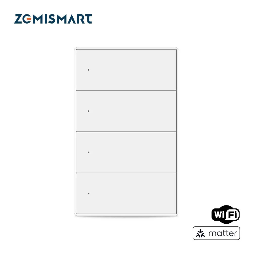 Smart Home Group - Zemismart Matter 와이파이 스마트 벽 조명