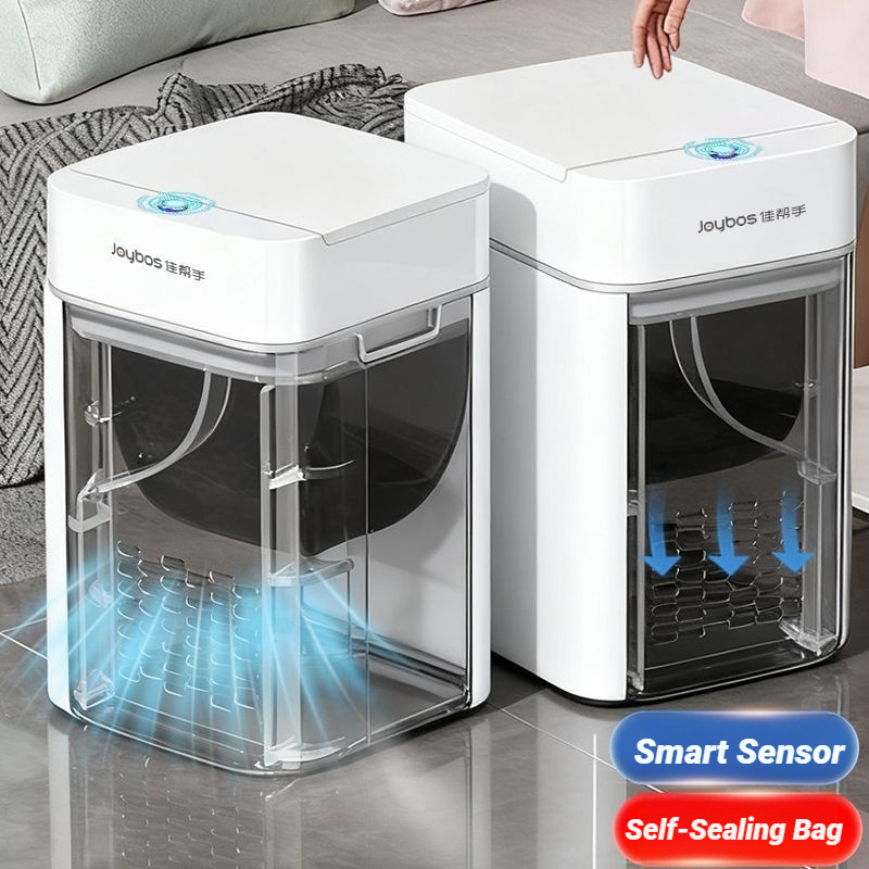 Smart Home Junkie - 스마트 센서 휴지통 12L 자동 흡착