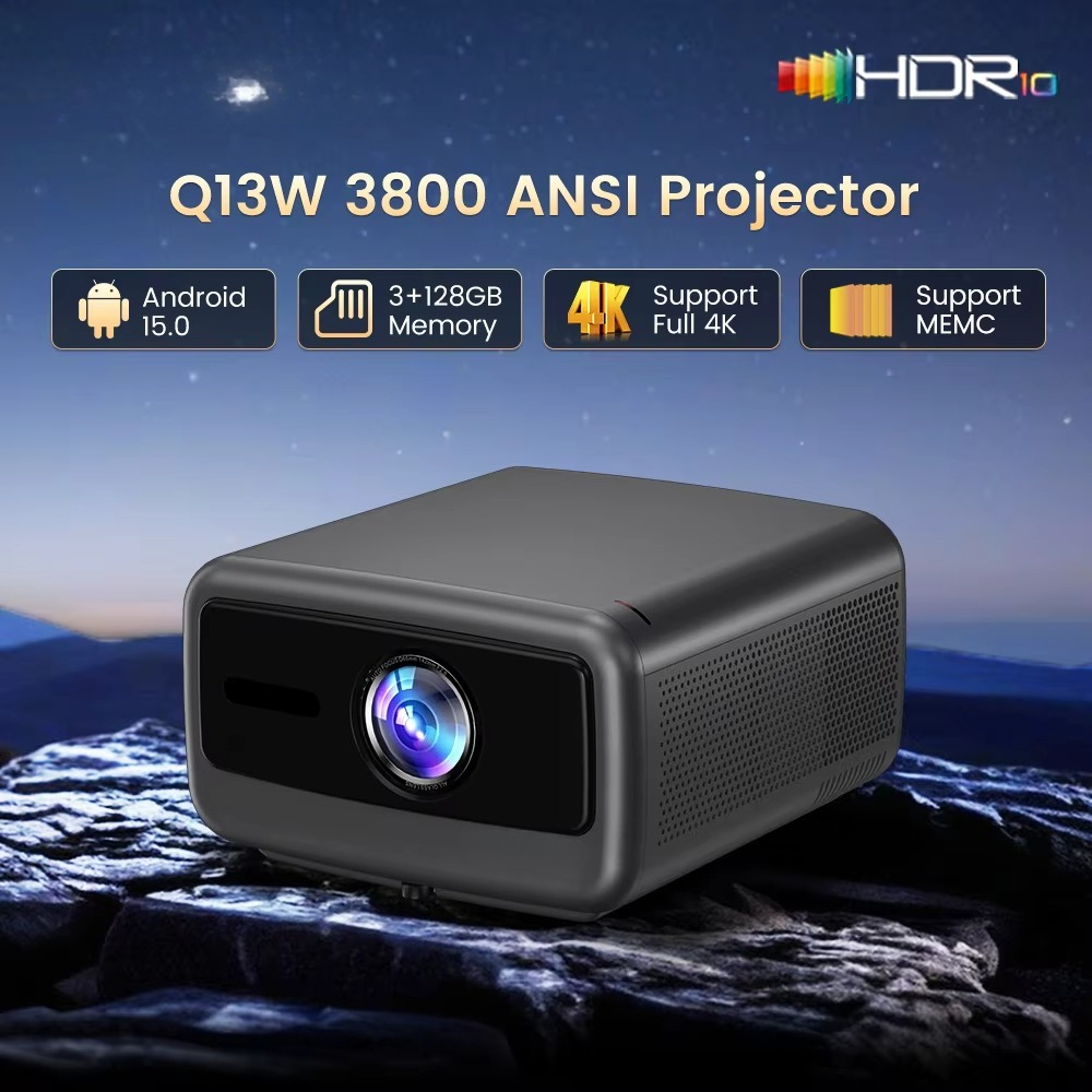 Smart Home Theater - 투잉거 Q13W 고휘도 3800 안시루멘 3+128G