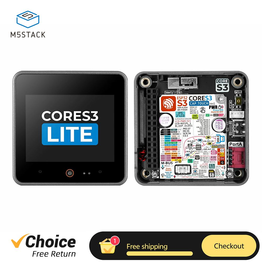 Smart Home Esp32 - M5Stack CoreS3 Lite 프로그래밍 가능 IoT