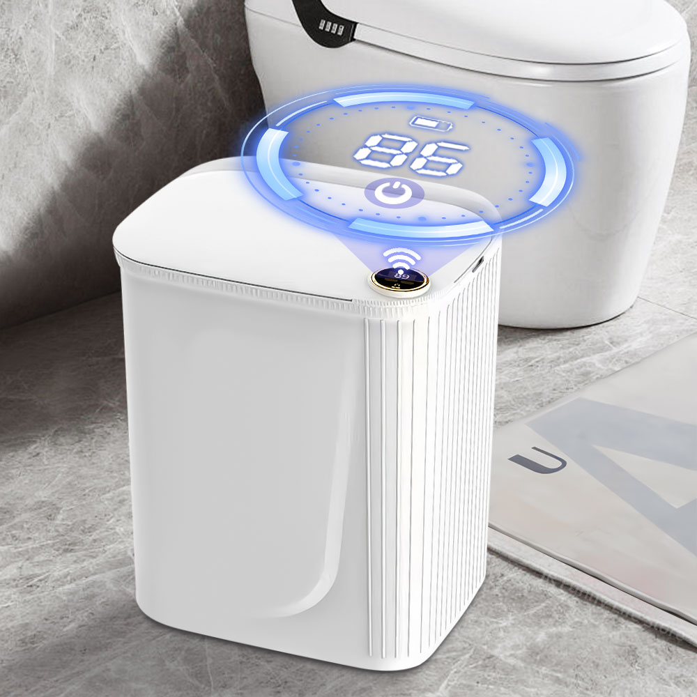 Smart Home Junkie - 20L 스마트 센서 휴지통 디스플레이 타입-C