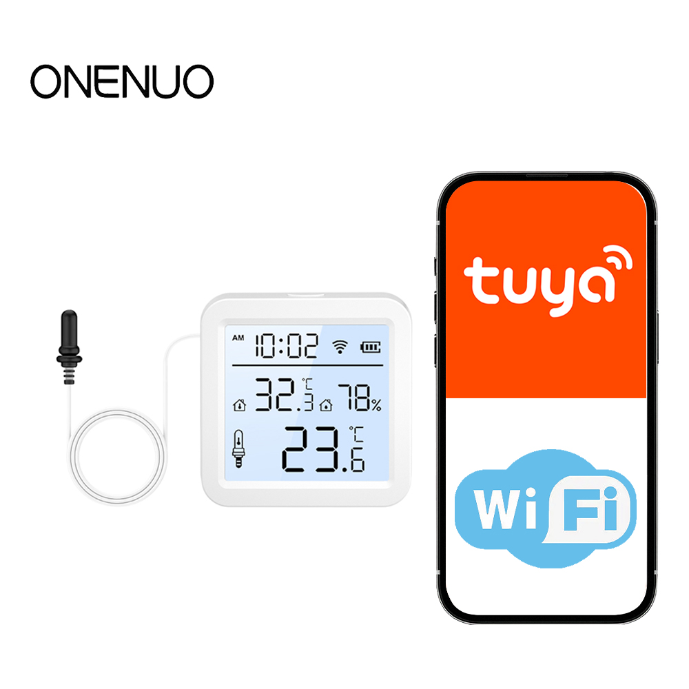 Smart Home Monitoring - 외부 프로브가 있는 WiFi 습도 온도