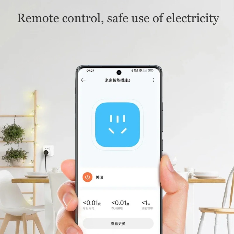 Smart Home Os - 샤오미 미지아 스마트 소켓 3 WIFI