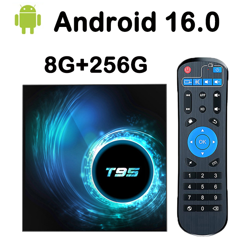 Smart Home Midea - T95 안드로이드 TV 박스 4K 울트라