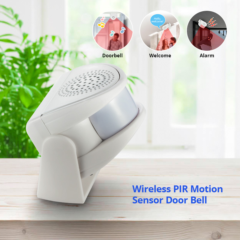 Wireless Door Sensor - 32 노래 환영 적외선 차임 초인종