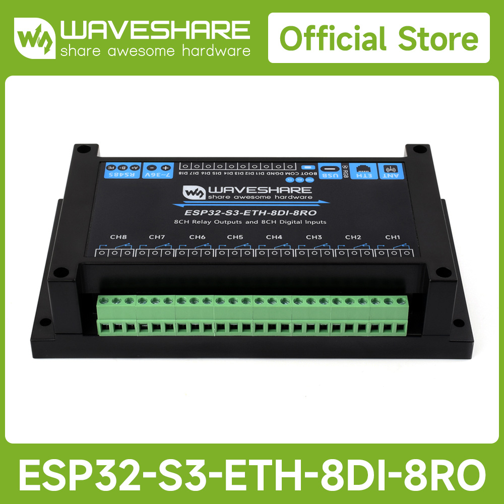 Waveshare 산업용 8 채널 ESP32-S3 Wi - Smart Home Esp32 리뷰 및 가격