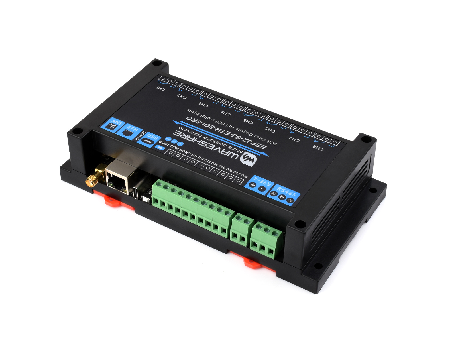 Waveshare 산업용 8 채널 ESP32-S3 Wi - Smart Home Esp32 리뷰 및 가격