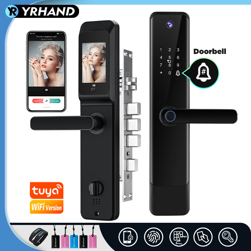 YRHAND 투야 와이파이 디지털 전자 스마트 문짝 잠 - Smart Home Registration 리뷰 및 가격