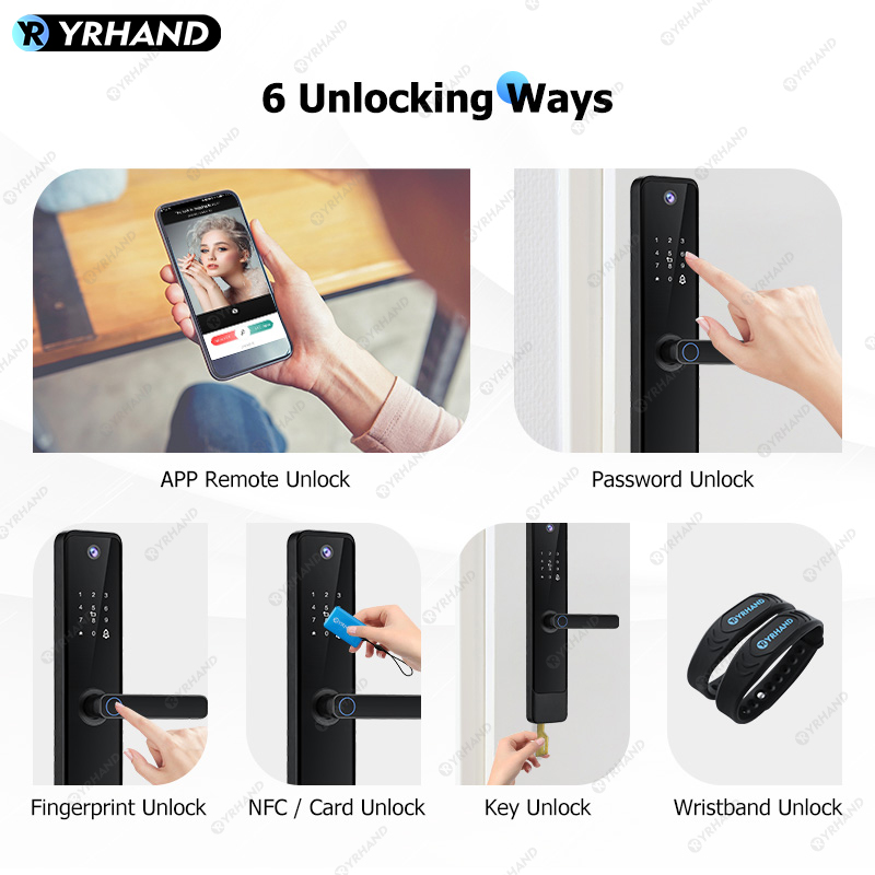YRHAND 투야 와이파이 디지털 전자 스마트 문짝 잠 - Smart Home Registration 리뷰 및 가격