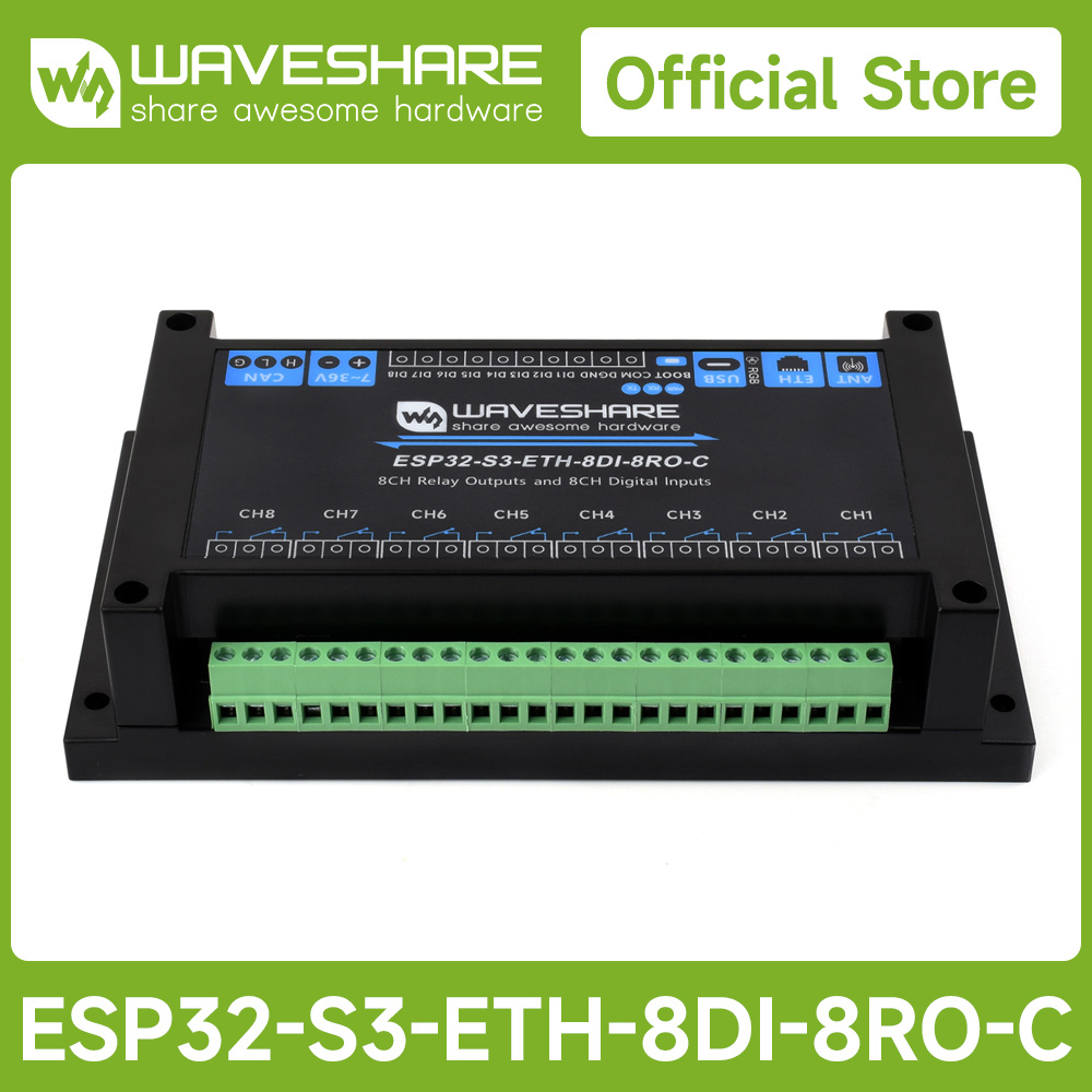 산업용 8채널 ESP32-S3 WiFi 릴레이 모듈,  - Smart Home Esp32 리뷰 및 가격