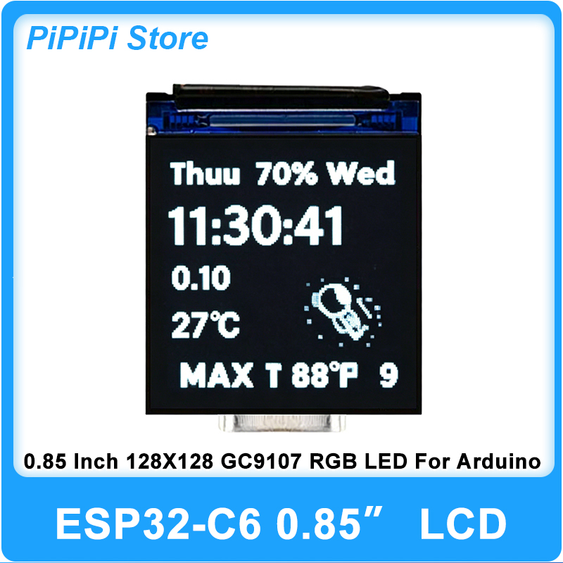 ESP32 C6 0.85인치 128X128 IPS 스크 - Smart Home Esp32 리뷰 및 가격
