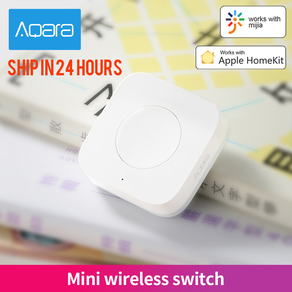 Aqara 스마트 홈 센서 무선 미니 스위치 지그비 단 - Smart Home Os 리뷰 및 가격