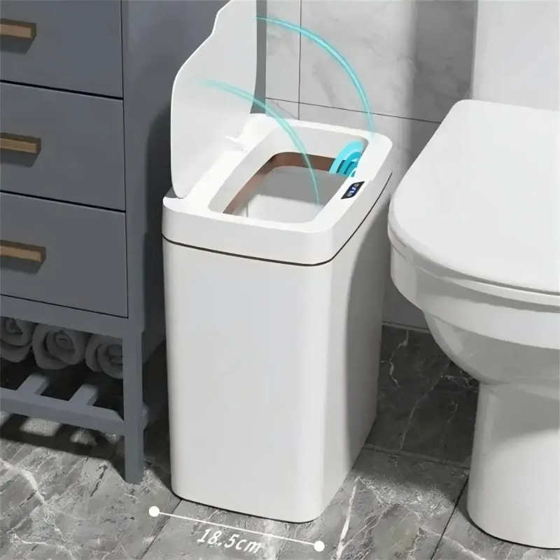 신제품 터치리스 USB 충전식 스마트 휴지통 가정용 주 - Smart Home Junkie 리뷰 및 가격