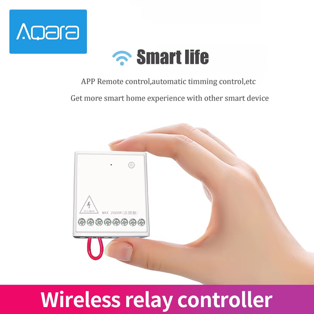 Aqara 2채널 무선 릴레이 컨트롤러 양방향 제어 모 - Smart Home Os 리뷰 및 가격