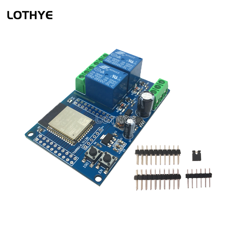 ESP32-WROOM 듀얼 채널 와이파이 블루투스 릴레 - Smart Home Esp32 리뷰 및 가격