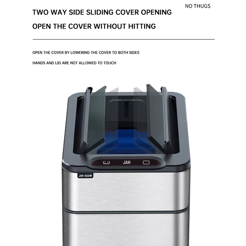 스마트 스테인리스 방수 쓰레기통 자동 센서 쓰레기통,  - Smart Home Junkie 리뷰 및 가격