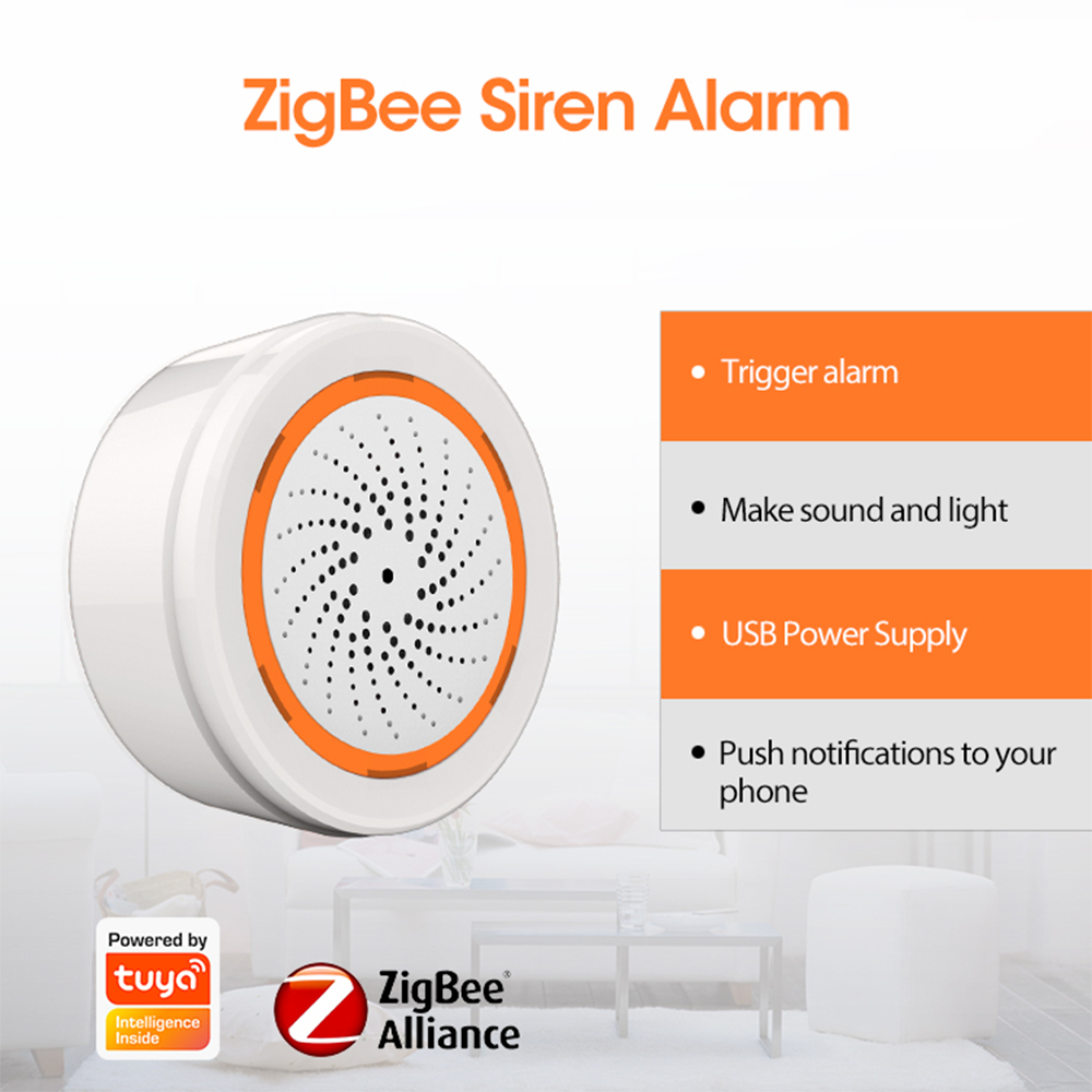 Coolcam Tuya Zigbee 스트로브 경고 기능 - Smart Home Registration 리뷰 및 가격