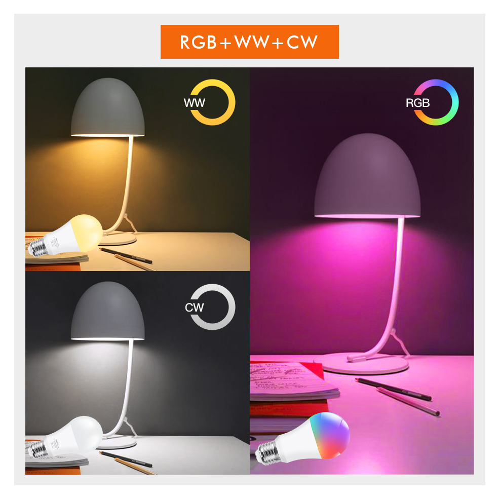 Tuya Wifi/블루투스 스마트 전구 E27 RGB  - Smart Home Yellow 리뷰 및 가격