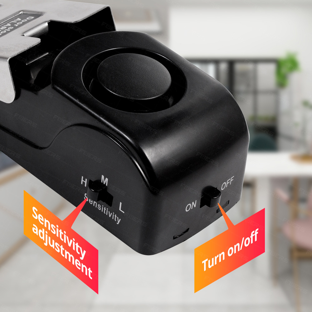FUERS 도어 스톱 알람 시스템 120dB 큰 소리  - Wireless Door Sensor 리뷰 및 가격