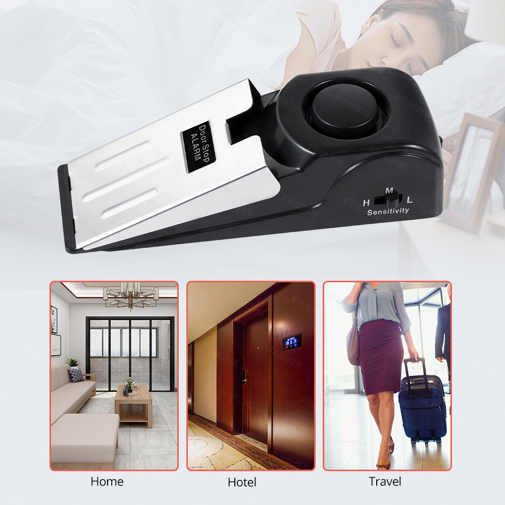 FUERS 도어 스톱 알람 시스템 120dB 큰 소리  - Wireless Door Sensor 리뷰 및 가격
