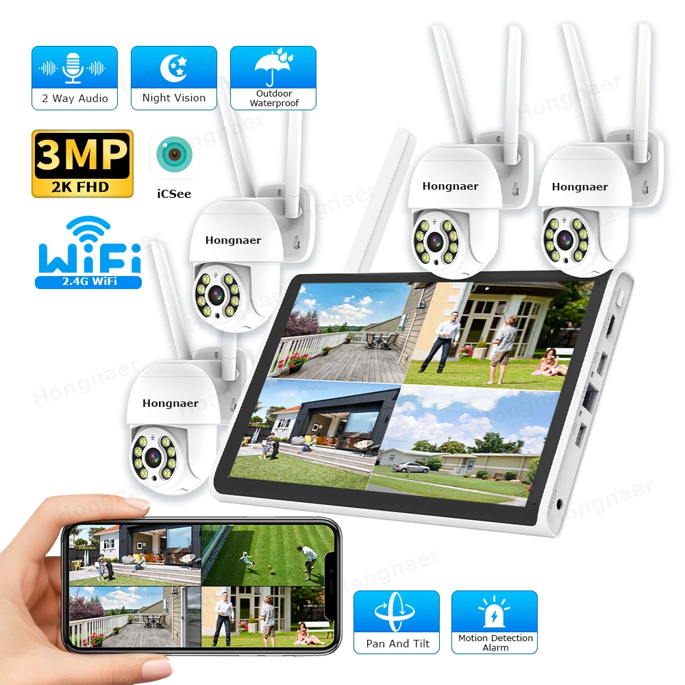 2026 홍나르 3MP 4채널 WiFi 홈 IP 10. - Security Ip Camera 리뷰 및 가격