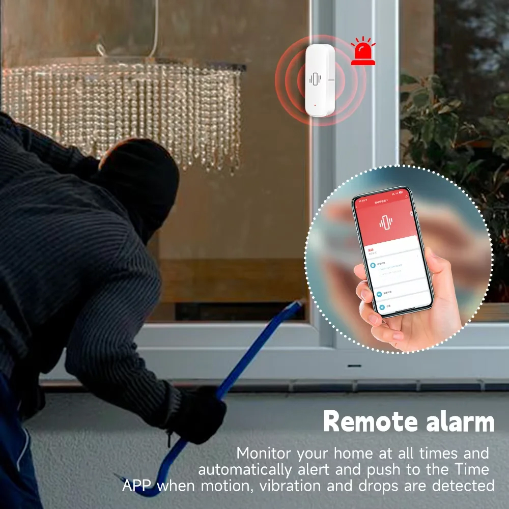 스마트 ZigBee 진동 센서 앱 모니터 홈 보안 보호 - Smart Home Monitoring 리뷰 및 가격