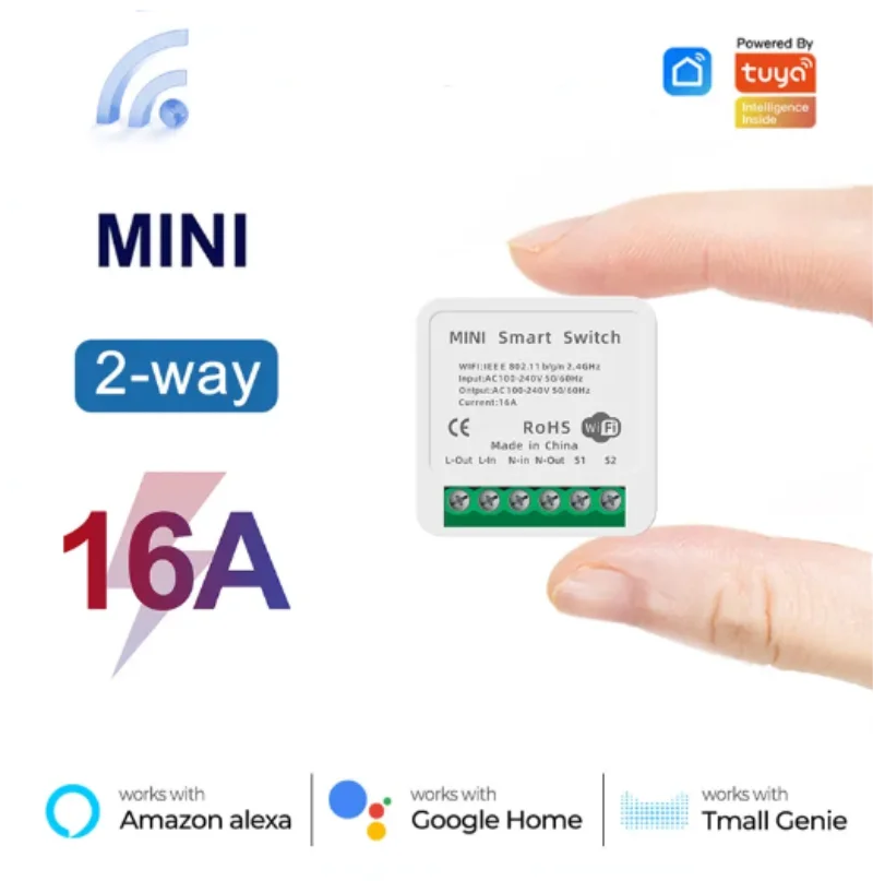 미니 16A WiFi 스위치 스마트 라이프 앱 2방향  - Smart Home Simple 리뷰 및 가격