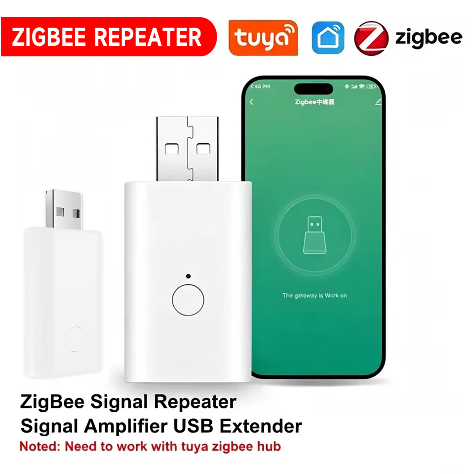 Tuya ZigBee 신호 증폭기 USB 증폭기 확장기 - Smart Home Theater 리뷰 및 가격