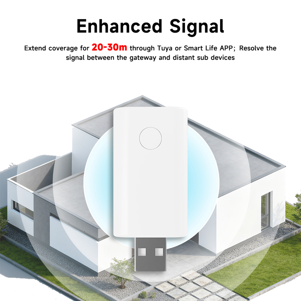 Tuya ZigBee 신호 증폭기 USB 증폭기 확장기 - Smart Home Theater 리뷰 및 가격