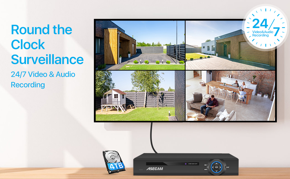 슈퍼 8MP POE NVR 비디오 레코더 오디오 IP  - Security Ip Camera 리뷰 및 가격