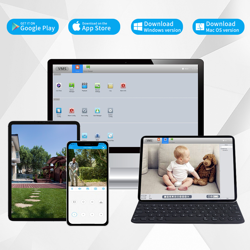 슈퍼 8MP POE NVR 비디오 레코더 오디오 IP  - Security Ip Camera 리뷰 및 가격