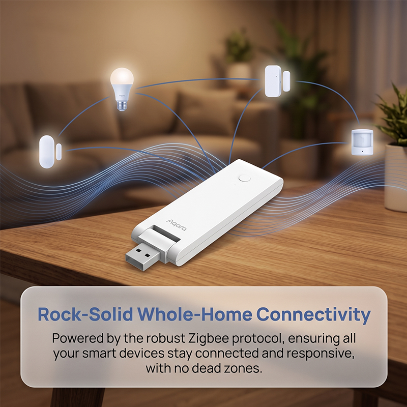 아카라 E1 미니 USB 허브 게이트웨이 지그비 3.0 - Smart Home Group 리뷰 및 가격