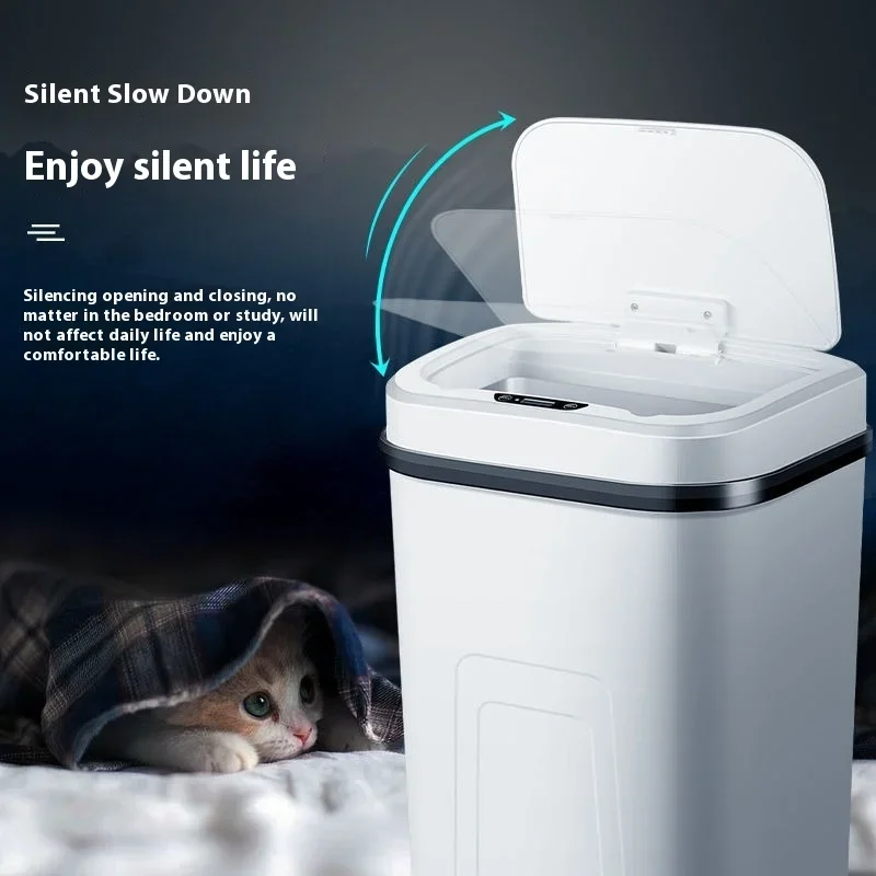 15L 스마트 쓰레기통 자동 센서 쓰레기통 터치리스 빈 - Smart Home Junkie 리뷰 및 가격
