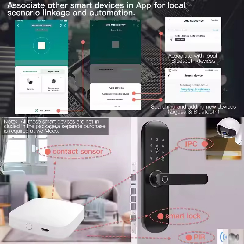 MOES Tuya ZigBee3.0 스마트 허브, 무선 - Smart Home Registration 리뷰 및 가격