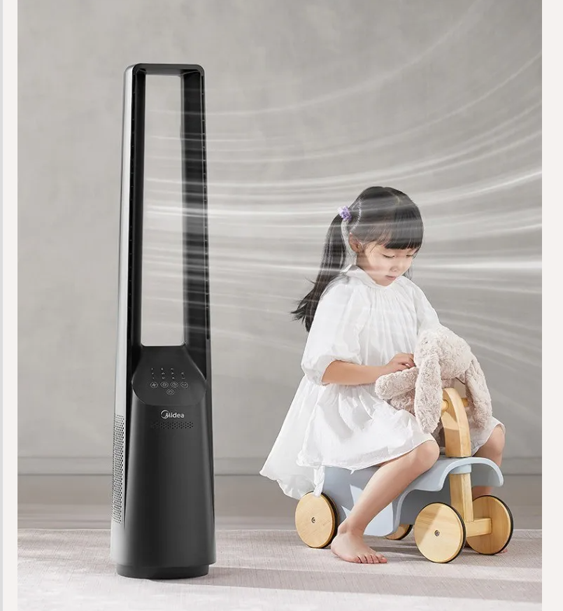 220V 미디어 블레이드리스 팬 타워 팬 스마트 음성  - Smart Home Midea 리뷰 및 가격