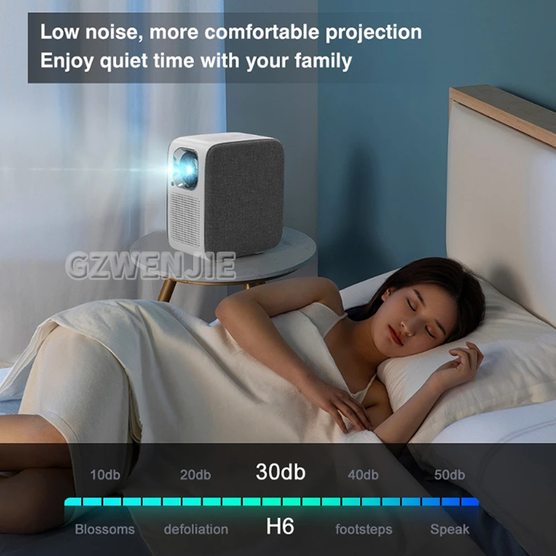 H6 미니 프로젝터 LED 1080P 풀 HD 휴대용  - Smart Home Theater 리뷰 및 가격