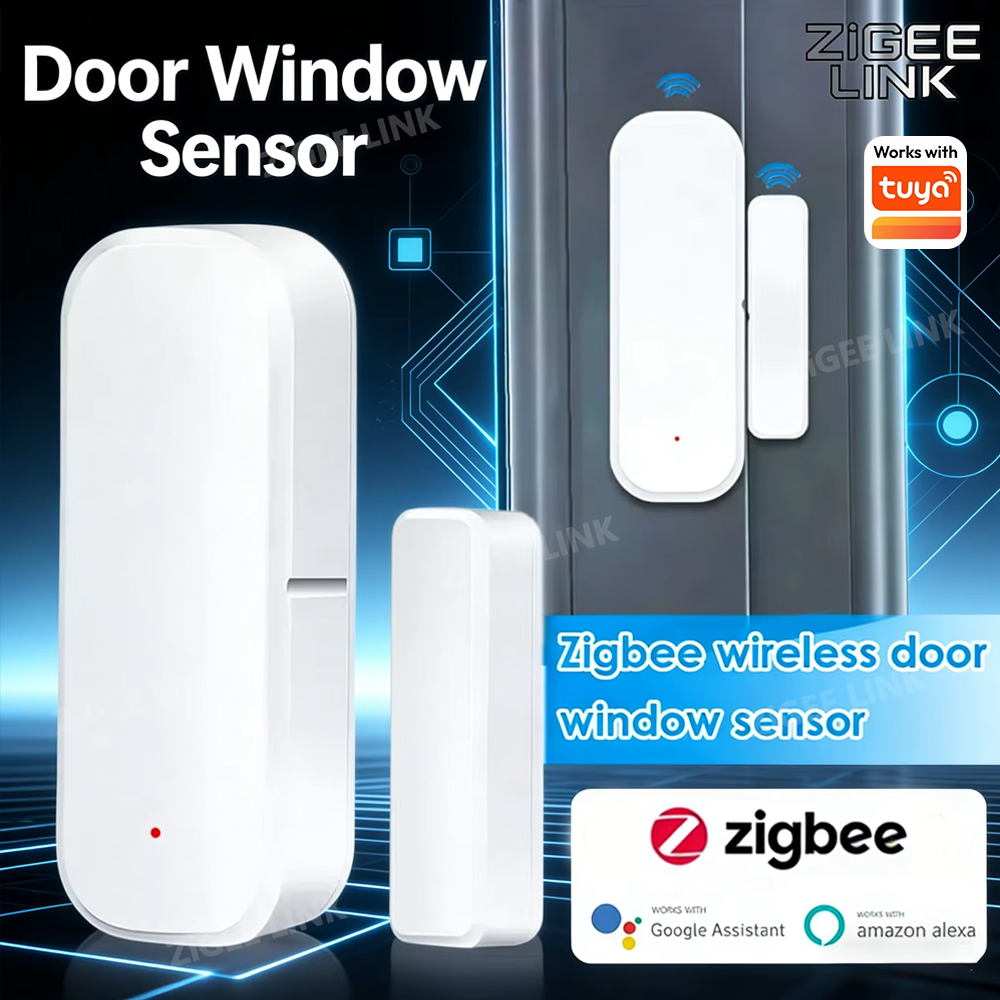 ZigBee 무선 도어 윈도우 센서 스마트 홈 자기 보 - Wireless Door Sensor 리뷰 및 가격