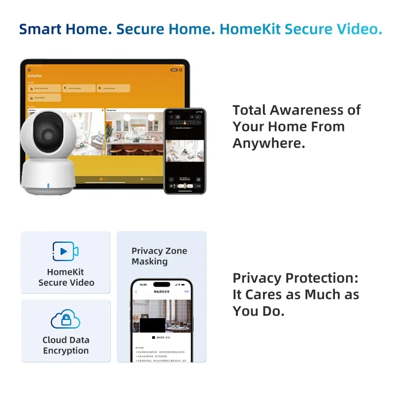 오리지널 아카라 스마트 카메라 E1 2K 1296P 3 - Smart Home Group 리뷰 및 가격