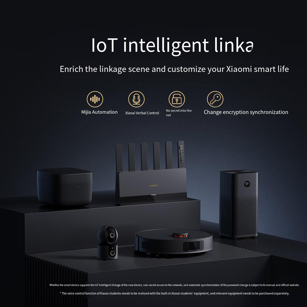 Xiaomi Mijia 라우터 BE6500 WiFi 7 - Smart Home Os 리뷰 및 가격
