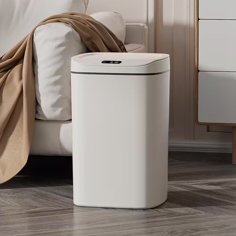 1팩 스마트 모션 센서 휴지통, 뚜껑이 있는 터치리스, - Smart Home Junkie 리뷰 및 가격
