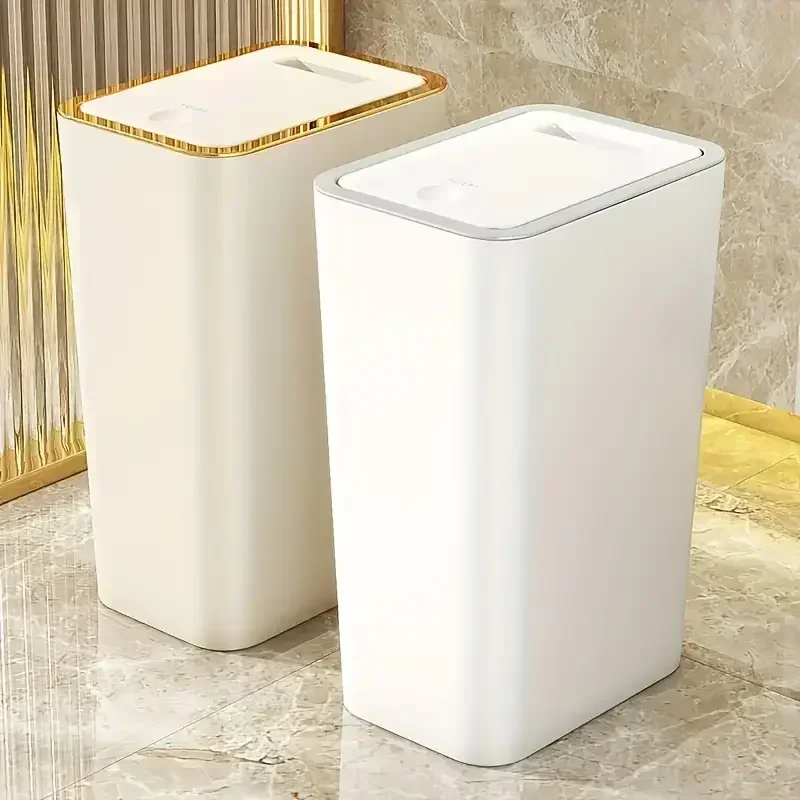 10L 스마트 쓰레기통, 원터치 팝업 뚜껑, 고급스러운 - Smart Home Junkie 리뷰 및 가격