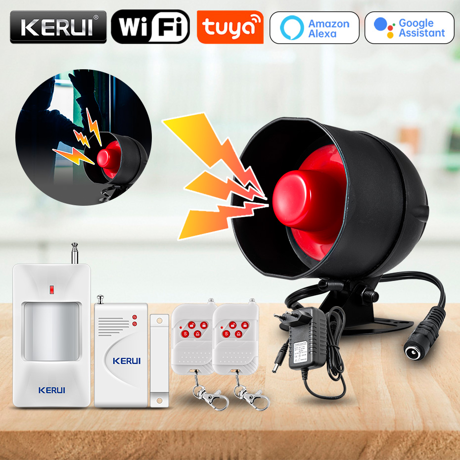 KERUI Tuya 스마트 WIFI 무선 보안 경보 시 - Smart Home Theater 리뷰 및 가격