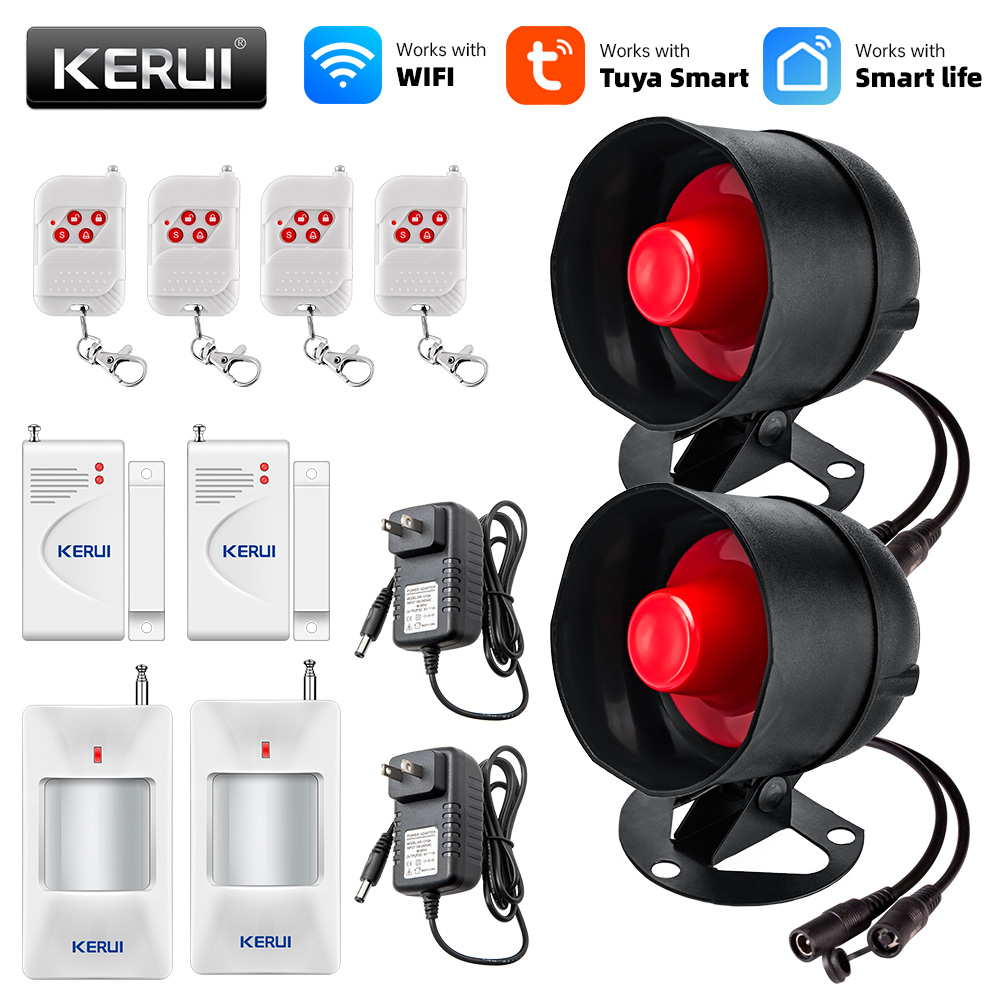 KERUI Tuya 스마트 WIFI 무선 보안 경보 시 - Smart Home Theater 리뷰 및 가격