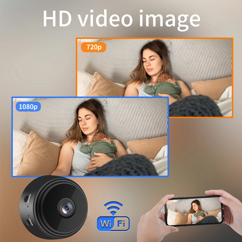 1080P HD 미니 WiFi 카메라 베이비 모니터 실 - Security Ip Camera 리뷰 및 가격